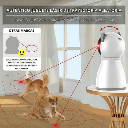 Cat Toys,The 4Th Generation Real Random Trajectory,Motion Activated Rechargeable Automatic Cat Laser Toy,Interactive Cat Toys for Indoor Cats/Kitten/Dogs